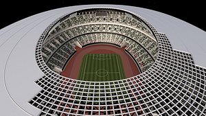 Soccer Stadium 3D model