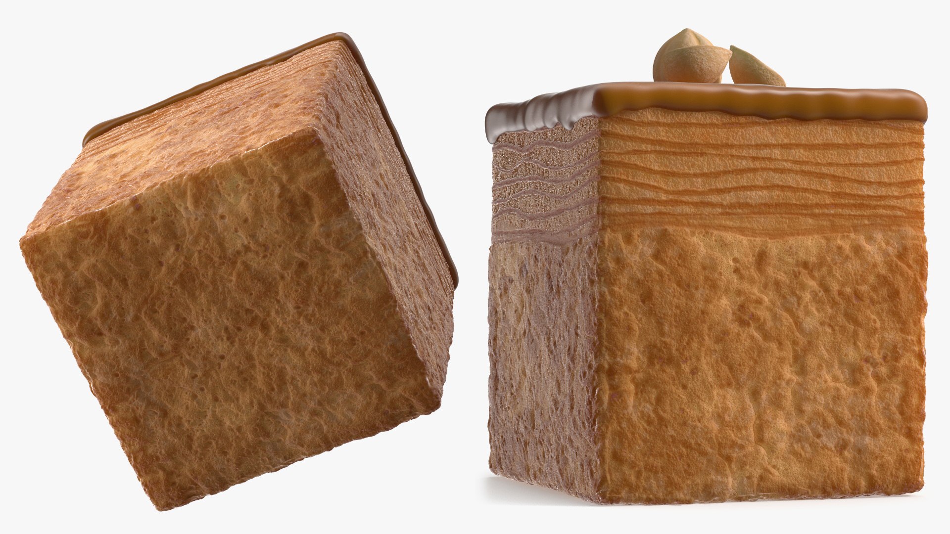Cube Croissant Pastry with Caramel Glaze and Peanuts 3D model https://p.turbosquid.com/ts-thumb/4E/z9UIBs/cC/cube_croissant_pastry_with_caramel_glaze_and_peanuts_005/jpg/1768593688/1920x1080/fit_q87/f7a9bc06fab988baeb563e56dfc4c9eeacbb0f83/cube_croissant_pastry_with_caramel_glaze_and_peanuts_005.jpg