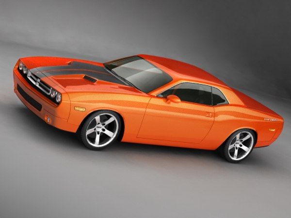 modelo 3d Concepto Dodge Challenger - TurboSquid 559321