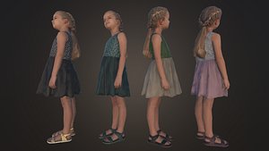 Girl 3D model