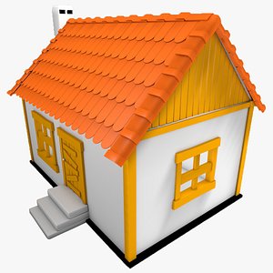 cartoon house 3D