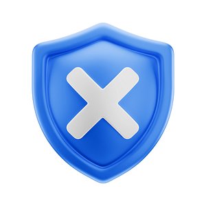 Shield Cancel Icon