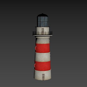 3D lighthouse building