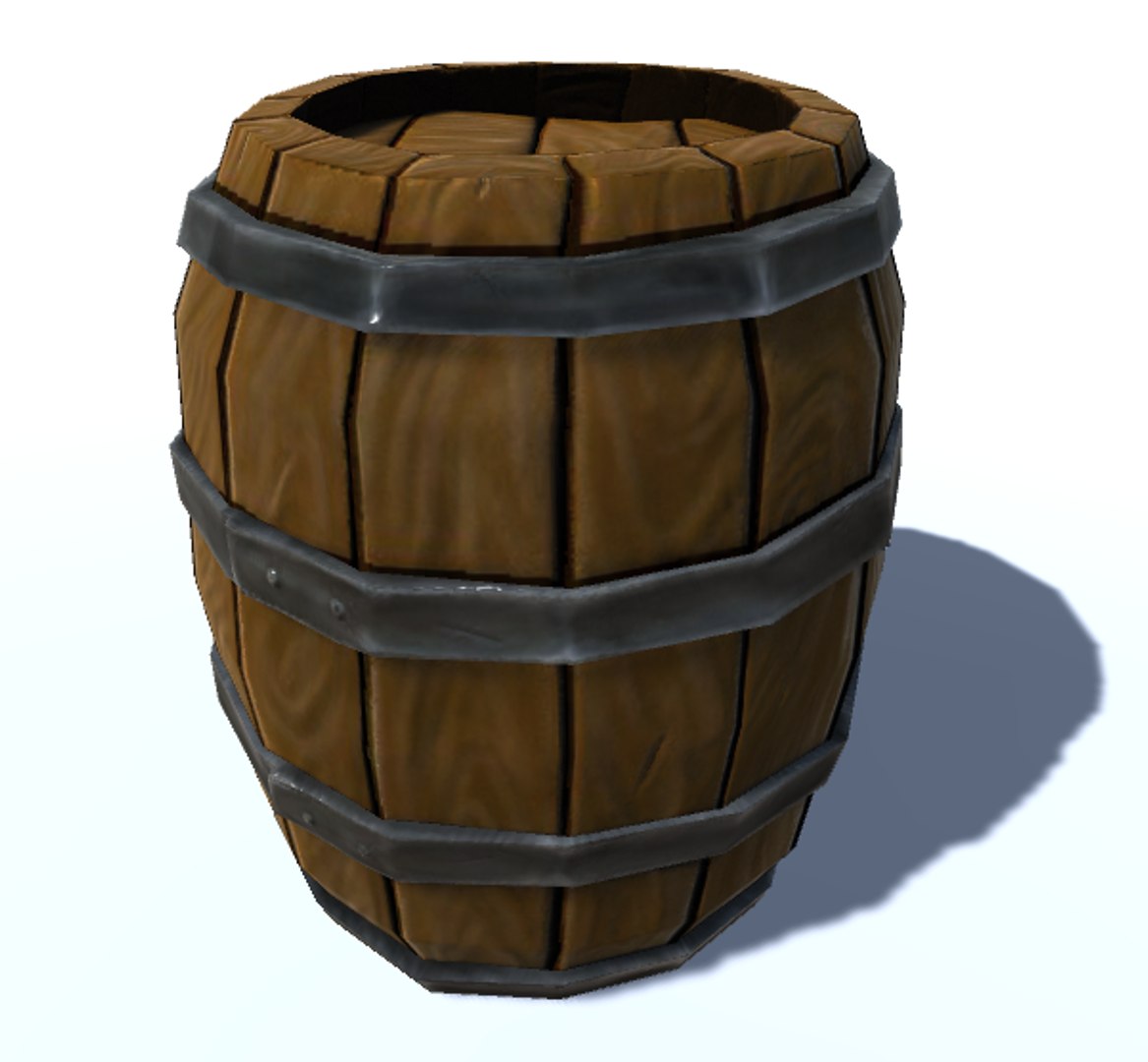 Free Wooden Barrel 3d - Turbosquid 956636