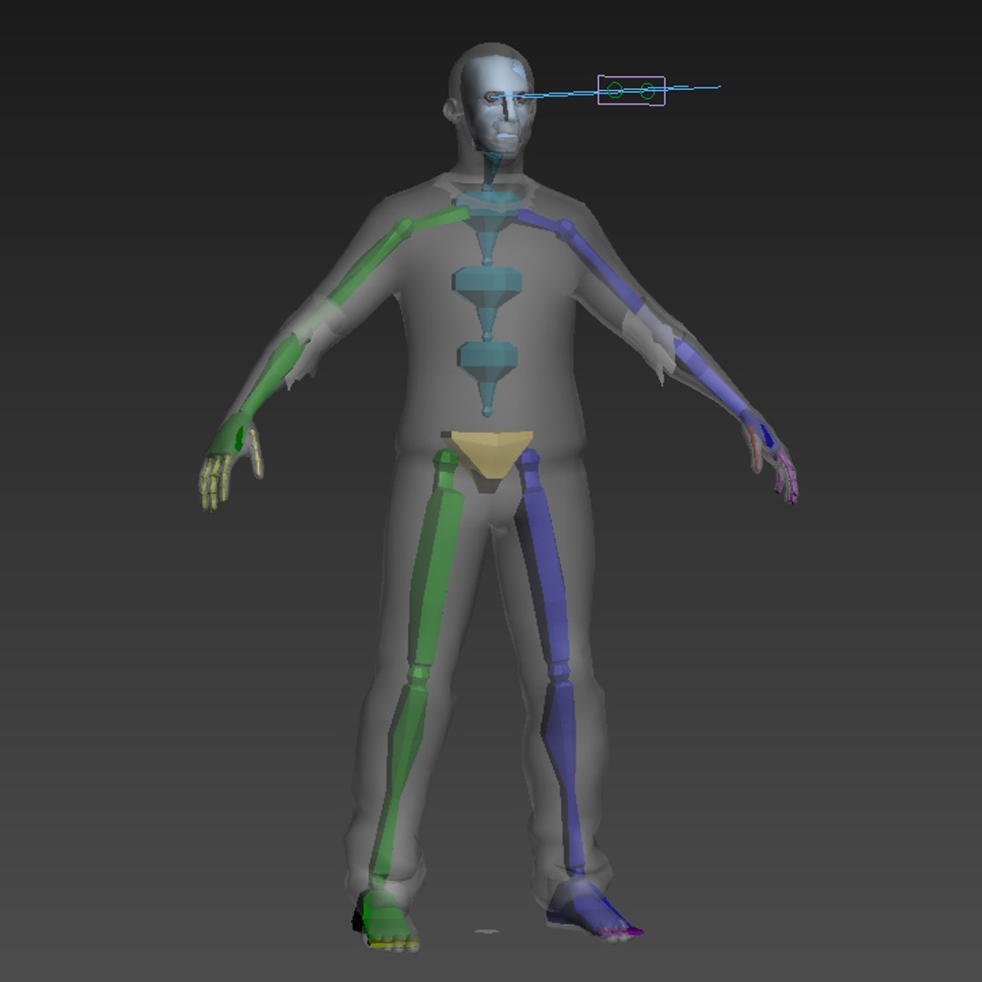 Rigged Zombie Real-time 3D Model - TurboSquid 1174352