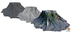 Tree Stump - 8K UHD model