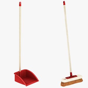 Broom and Dustpan model