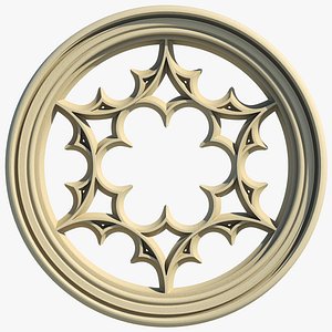 small gothic window 3ds