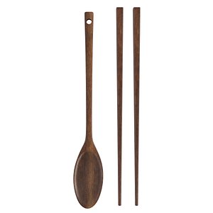 Game Ready Wooden Spoon and Chopstic model