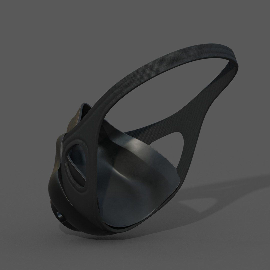 Helmet mask 3D model - TurboSquid 1533222