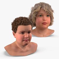 Boy and Girl Heads Collection