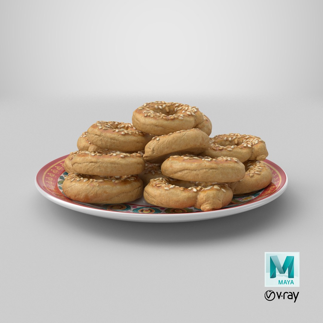 3D model Traditional Sesame Ring Stack on Plate https://p.turbosquid.com/ts-thumb/4F/QAomnq/p1/stemcell_maya_vray_render/png/1781277345/1920x1080/fit_q87/29dfcf0b0b494acb5002222c8c3f54ac31bac85f/stemcell_maya_vray_render.jpg