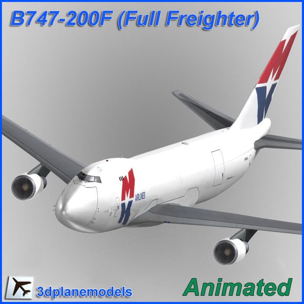3D B747-200 Models | TurboSquid