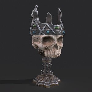 3D Skull Chalice