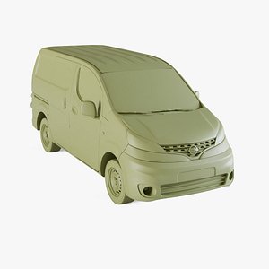 3D Nissan NV200 2010