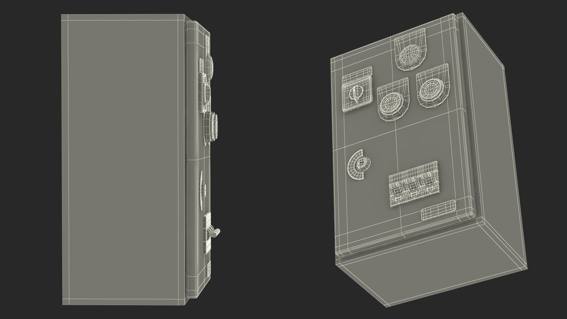 Industrial Control Panel 3D Model - TurboSquid 2252574