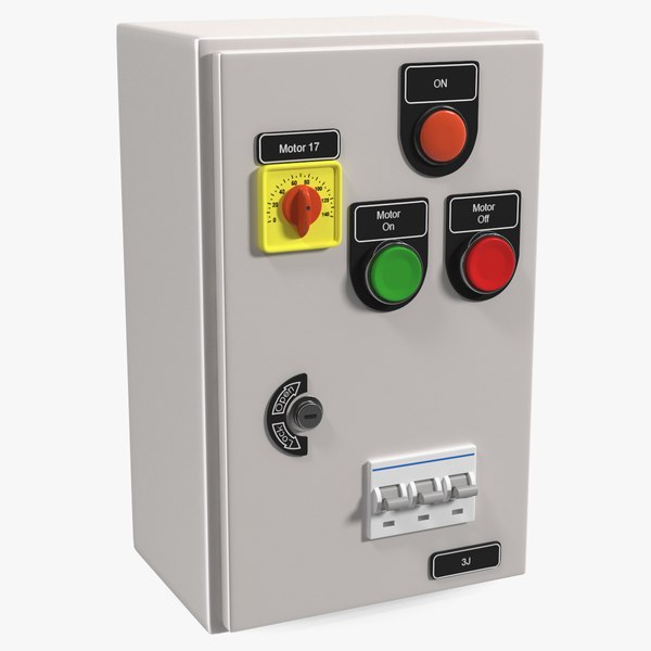 modelo 3d Panel de control industrial - TurboSquid 2252574