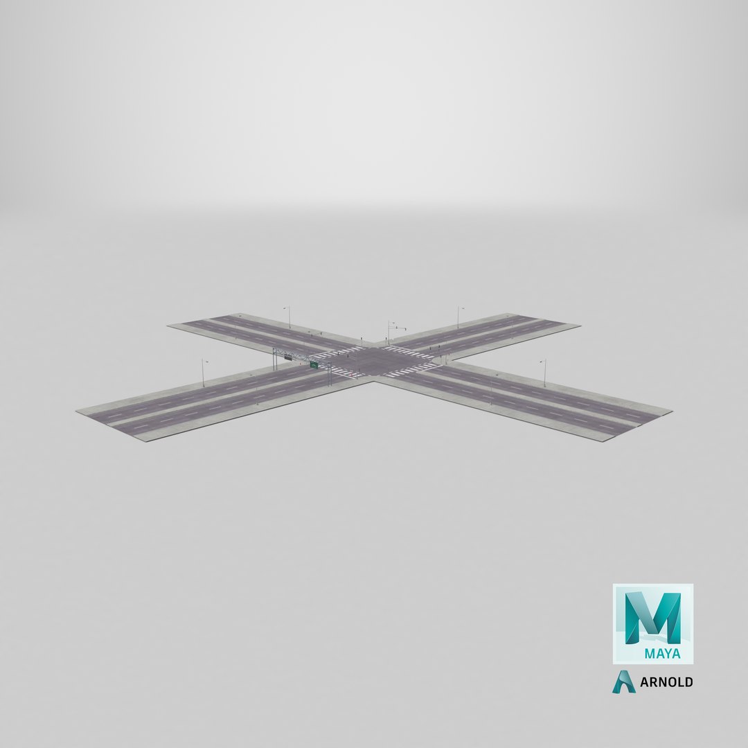 3D Streets Intersection PBR 02 model https://p.turbosquid.com/ts-thumb/4F/VbDfKy/xO/stemcell_maya_arnold_render/png/1745341505/1920x1080/fit_q87/9c077845c9648080c45fb7c4dcfc5825aec4788f/stemcell_maya_arnold_render.jpg