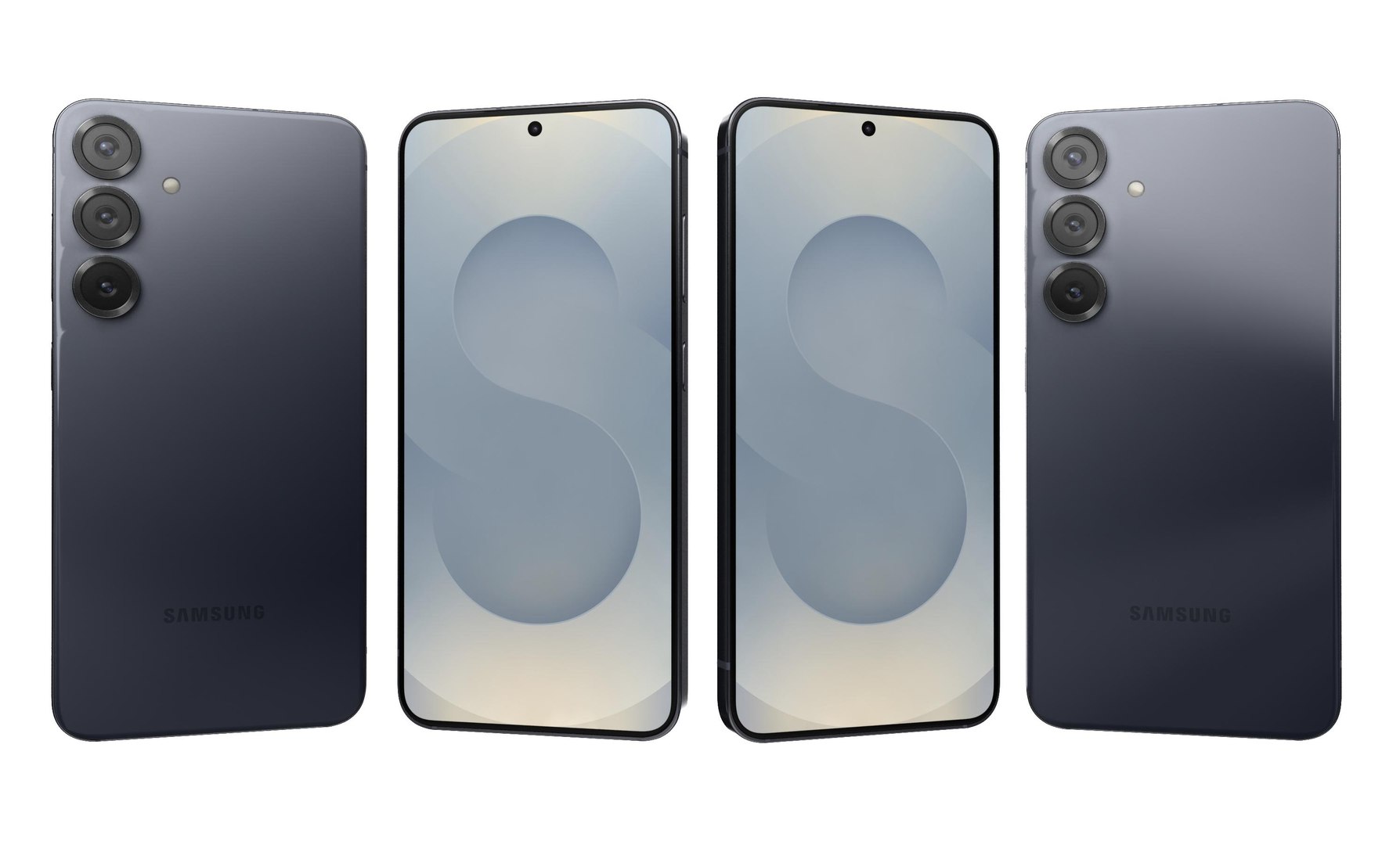 Samsung Galaxy S25 ブルーブラック 本体 Samsung Galaxy S25 128GB Unlocked Single Piece with USB-C Cable