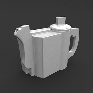 3d model teapot malevich