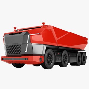Concept Autonomous Dump Truck 02 3D model