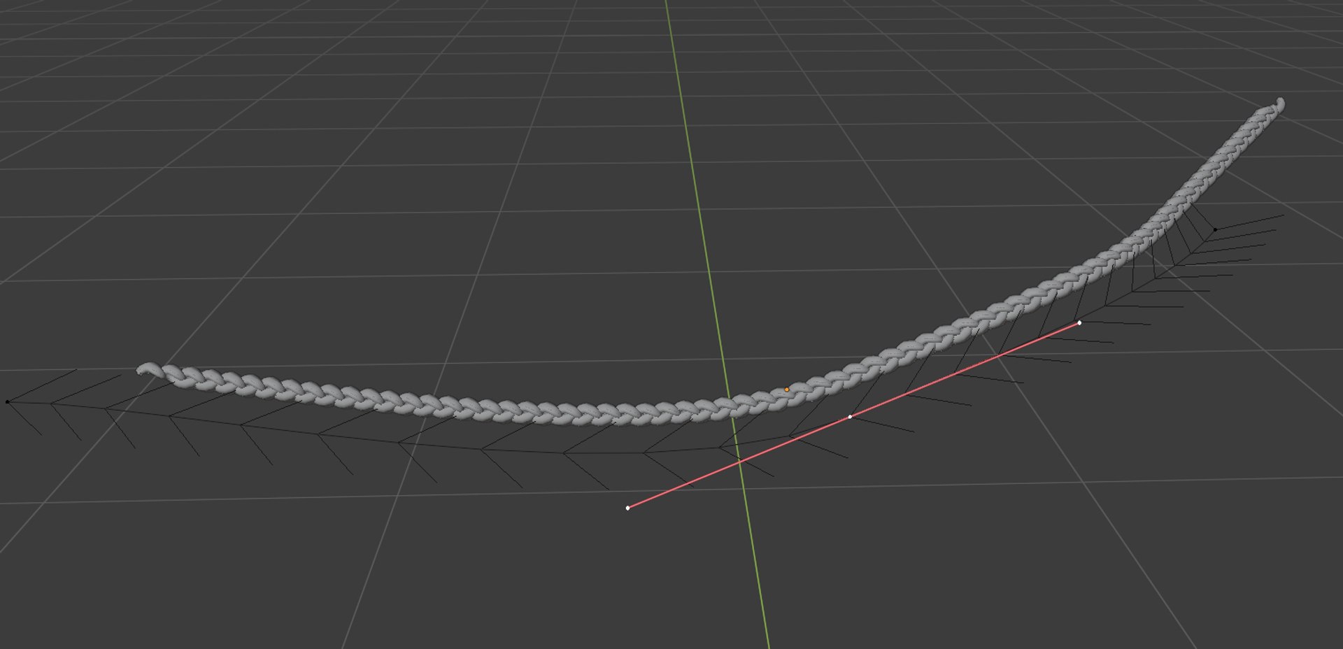 Realtime Long Braid With Bonus 3D Model - TurboSquid 1813679