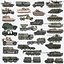 30 Military Vehicles Collection