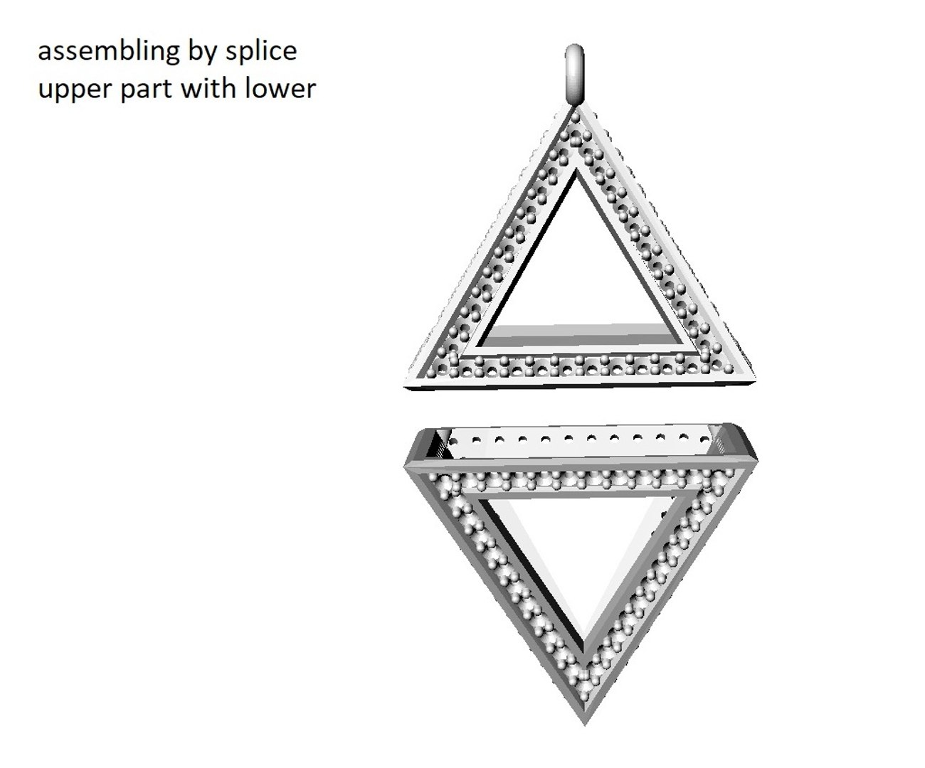 Pyramids Pendant 3D Model - TurboSquid 1196168