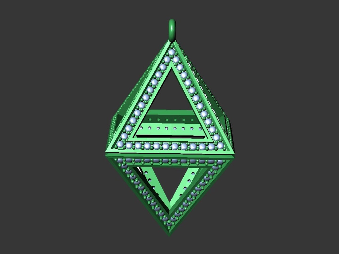 Pyramids Pendant 3D Model - TurboSquid 1196168