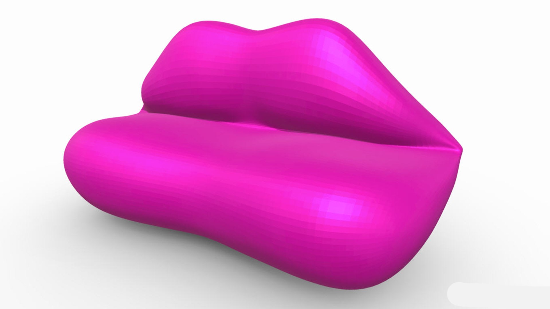 Lip Sofa 3D Model TurboSquid 2143930