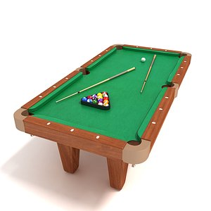 3D Mesa de Bilhar Snooker - TurboSquid 1782398