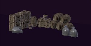 3D model old tools