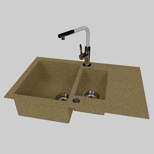 3D model sink