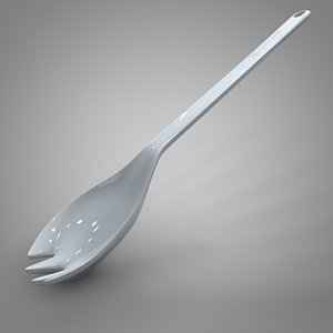 snow peak gray spork 3D