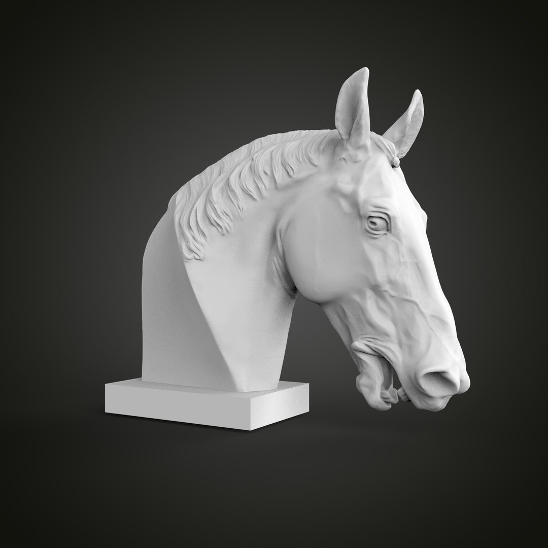 Horse head 3D model https://p.turbosquid.com/ts-thumb/4G/1WYhIo/1P/untitled.3.17/jpg/1648230387/1920x1080/fit_q87/744f49213f1ea17ea0538bf4aceb5f6dc26b8d8a/untitled.3.17.jpg