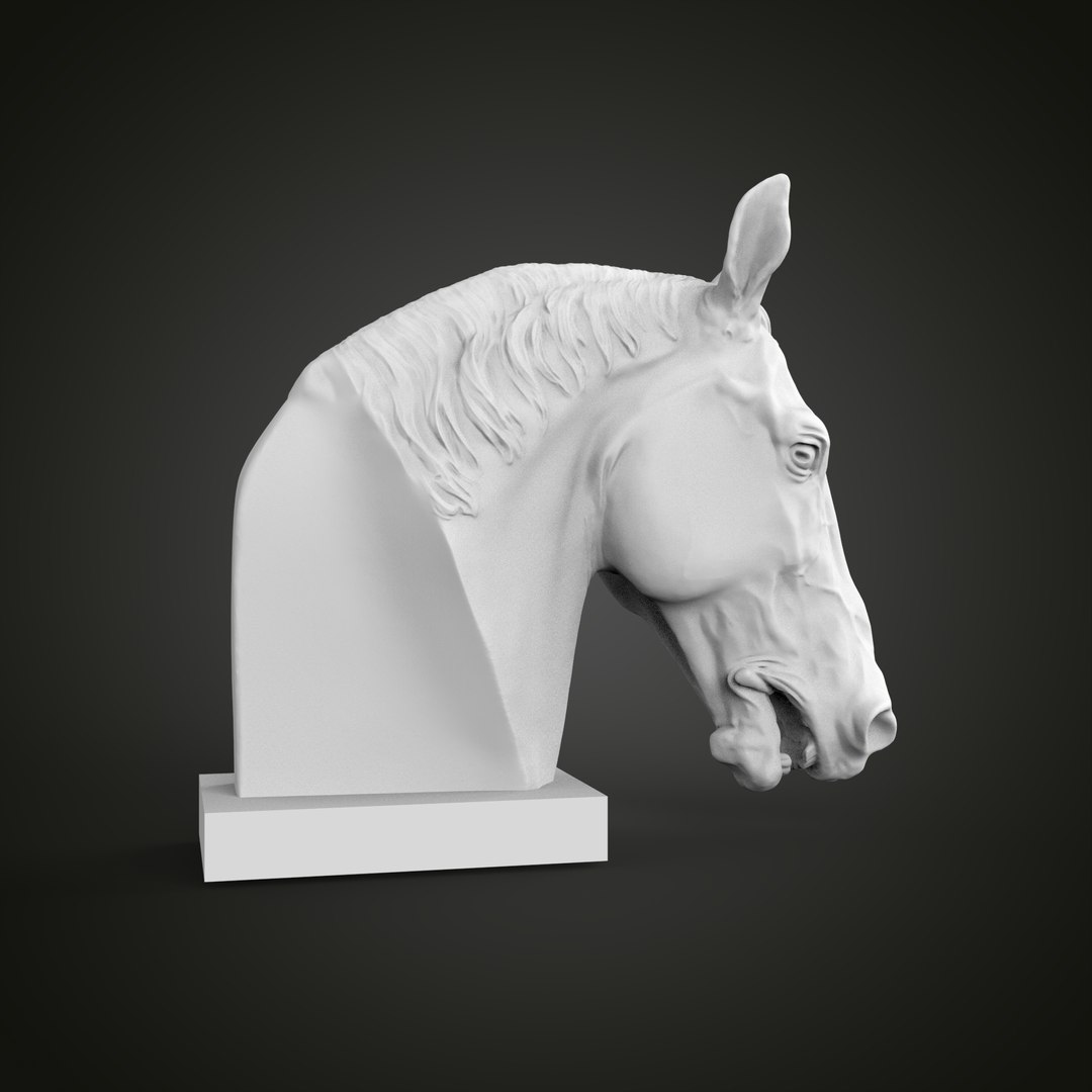 Horse head 3D model https://p.turbosquid.com/ts-thumb/4G/1WYhIo/hu/untitled.3.14/jpg/1648230386/1920x1080/fit_q87/16779fcf58503afd382442bb67cca6d654630cb9/untitled.3.14.jpg