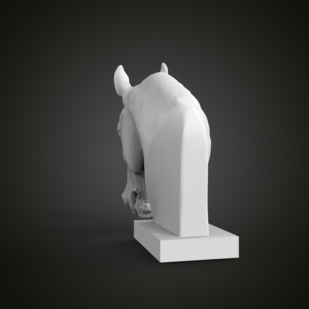 Horse head 3D model https://p.turbosquid.com/ts-thumb/4G/1WYhIo/mq/untitled.3.8/jpg/1648230375/1920x1080/fit_q87/916761ce602fa7c297e0858a729c264d832b8a26/untitled.3.8.jpg