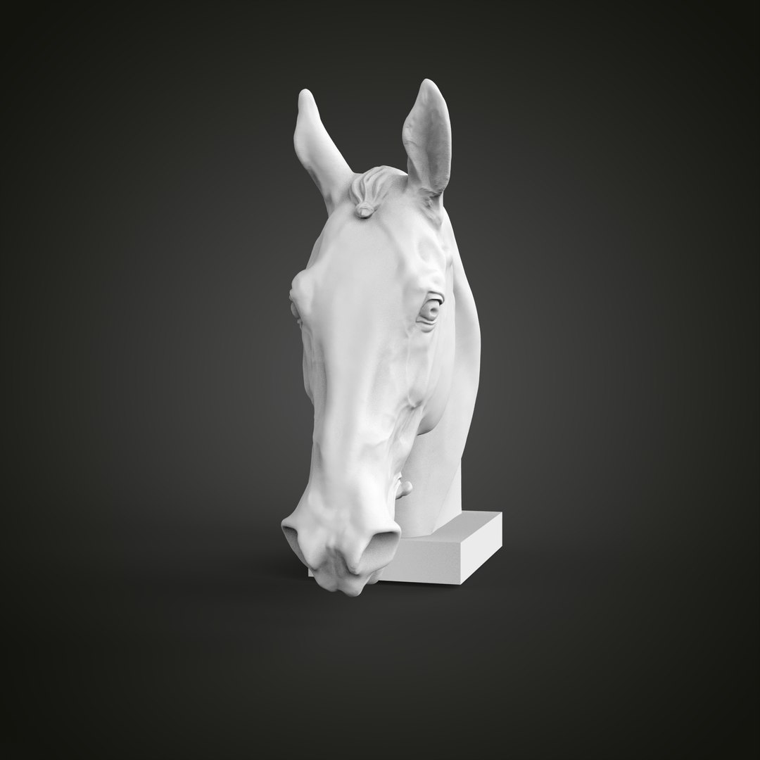 Horse head 3D model https://p.turbosquid.com/ts-thumb/4G/1WYhIo/wc/untitled.3.22/jpg/1648230388/1920x1080/fit_q87/32faf3089335f340bbb964655b978510d0dd02e1/untitled.3.22.jpg