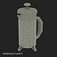 French Press 2 3D Model