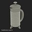 French Press 2 3D Model