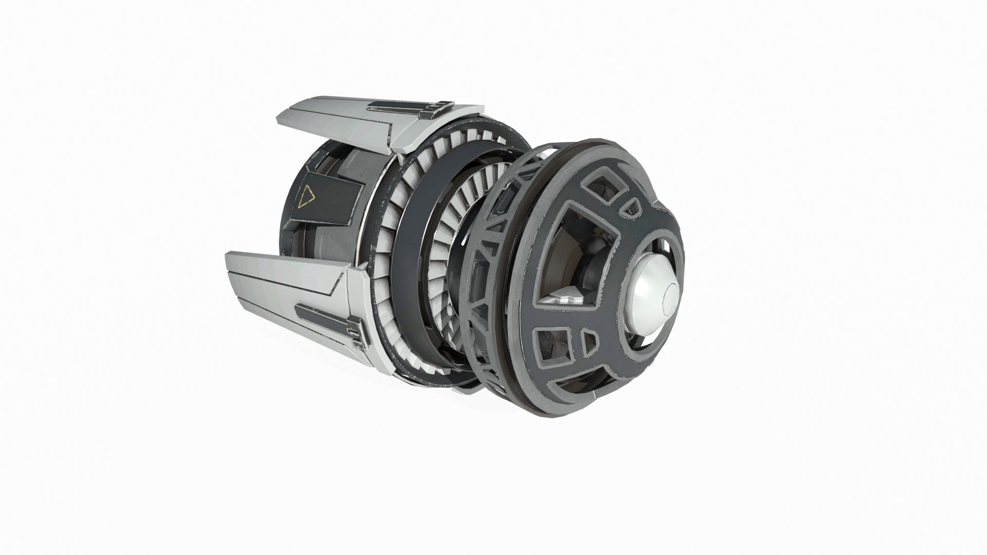 3D Model Science Fiction Star Engine - TurboSquid 2199944