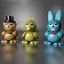 FNAF 3 juguetes inspirados