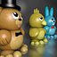 FNAF 3 juguetes inspirados