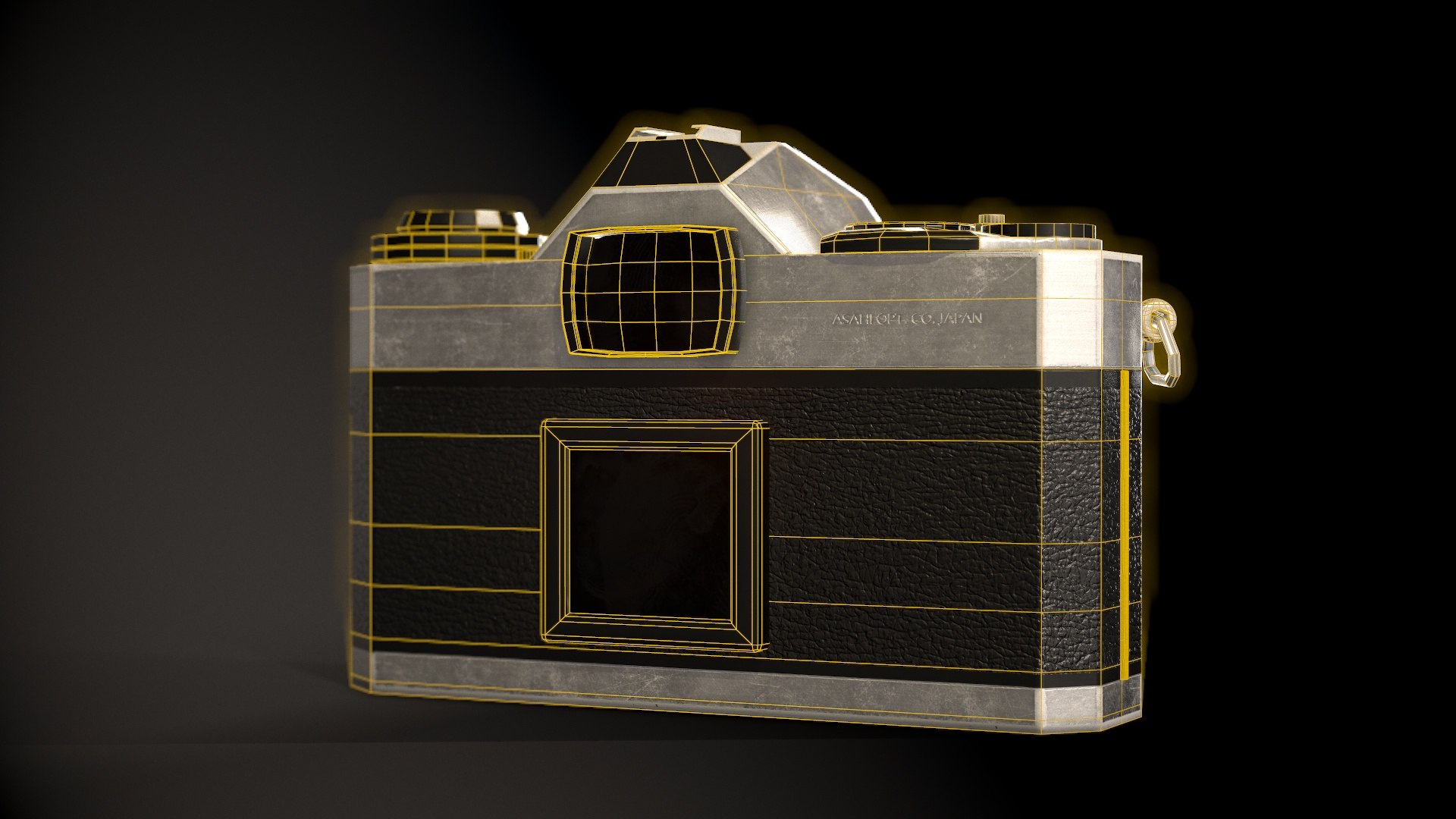 Vintage camera model - TurboSquid 1426645