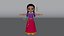 Indian Cartoon Girl