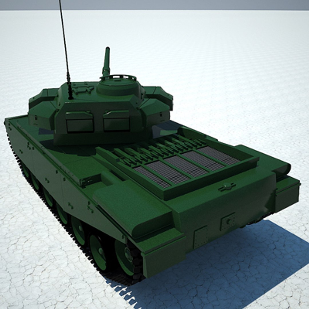 3d Israel Army Tank Shot