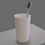 Toothbrush and Cup model