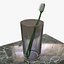 Toothbrush and Cup model