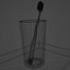Toothbrush and Cup model
