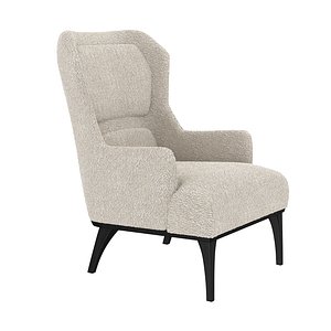 3D Carpanelli  Ara Bergere Armchair model